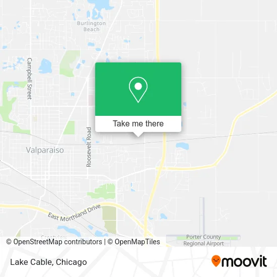 Lake Cable map