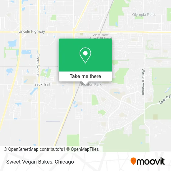 Sweet Vegan Bakes map