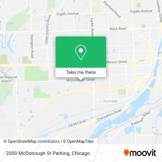 2000 McDonough St Parking map