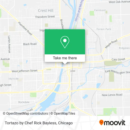 Mapa de Tortazo by Chef Rick Bayless