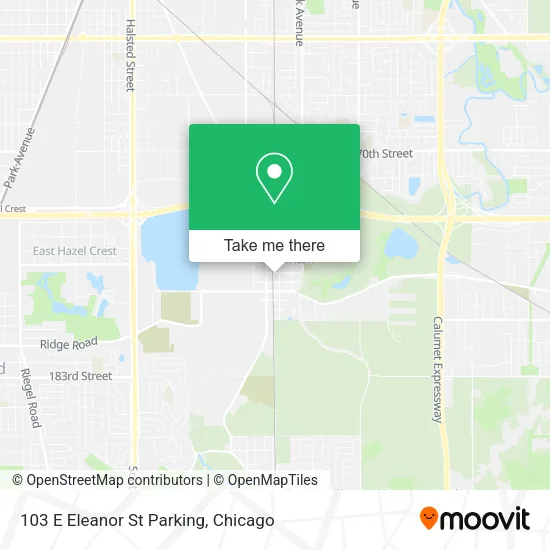 103 E Eleanor St Parking map