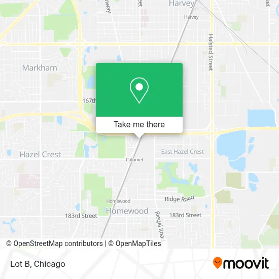 Lot B map