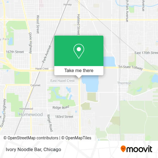 Ivory Noodle Bar map