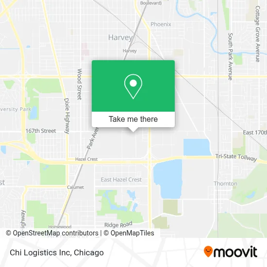 Chi Logistics Inc map