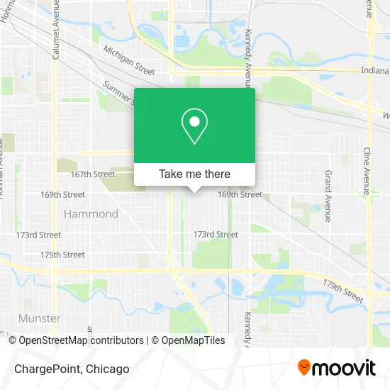 ChargePoint map