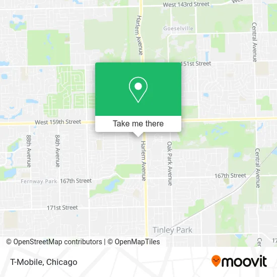 T-Mobile map