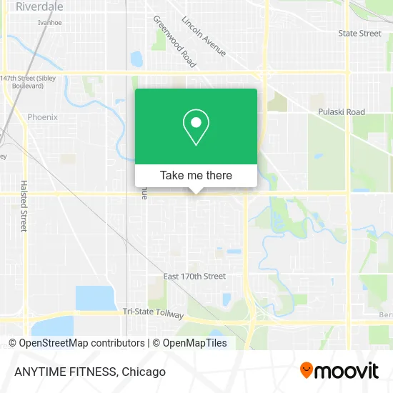 ANYTIME FITNESS map