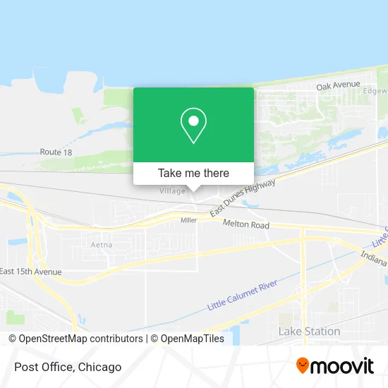 Post Office map