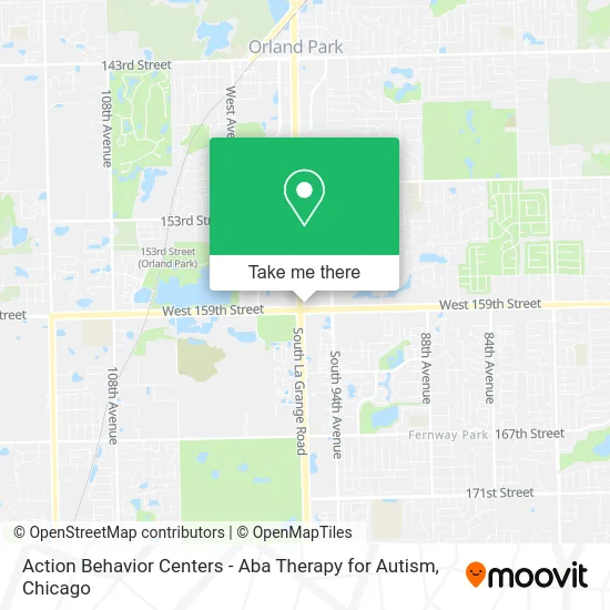 Action Behavior Centers - Aba Therapy for Autism map