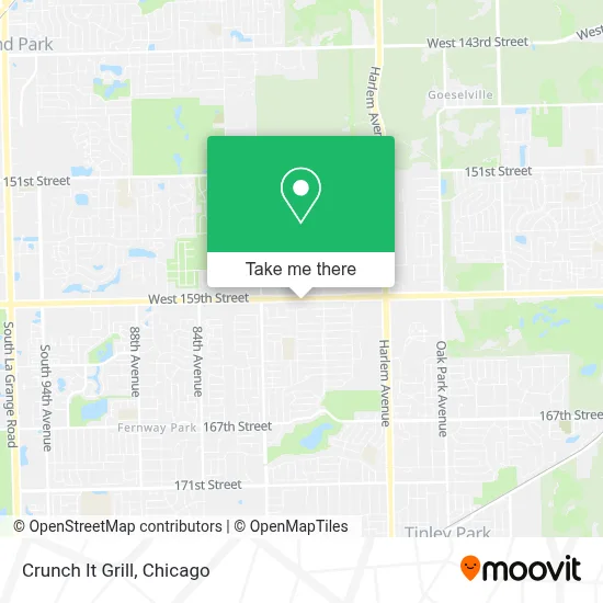 Crunch It Grill map