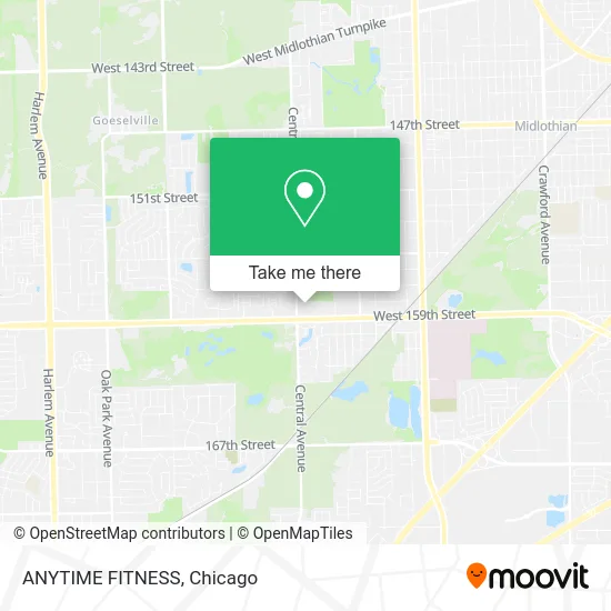 ANYTIME FITNESS map
