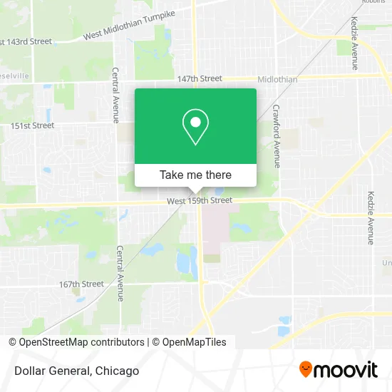 Dollar General map