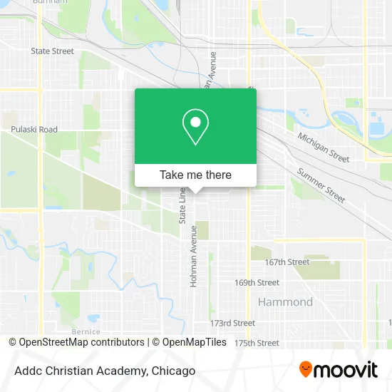Mapa de Addc Christian Academy