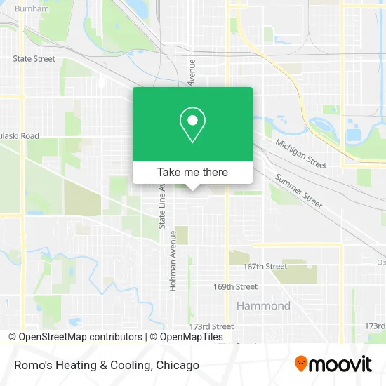 Mapa de Romo's Heating & Cooling