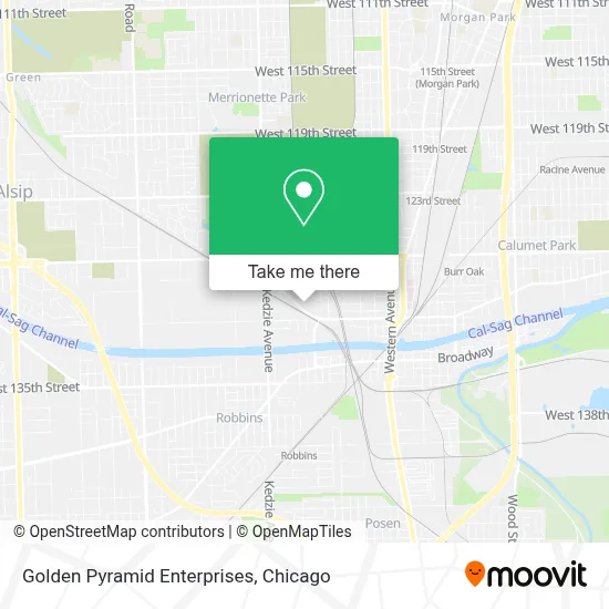 Golden Pyramid Enterprises map