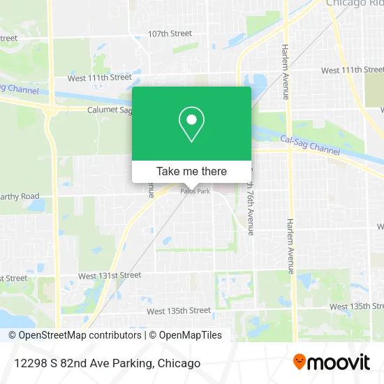 12298 S 82nd Ave Parking map