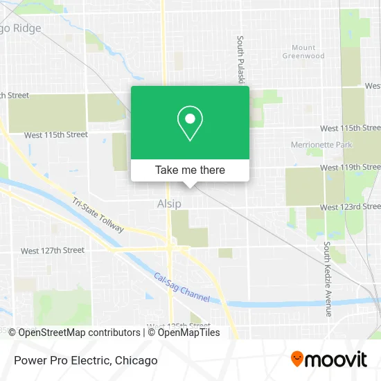 Power Pro Electric map