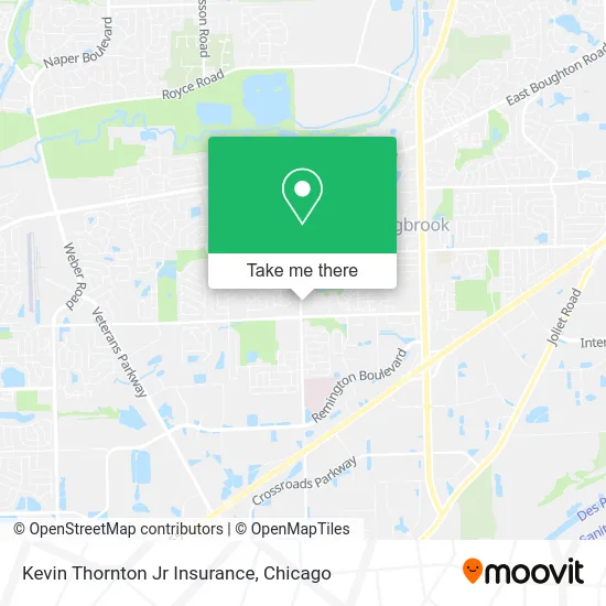 Kevin Thornton Jr Insurance map