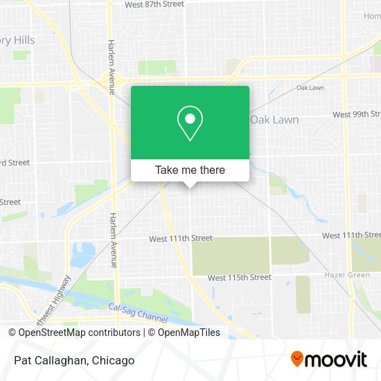 Pat Callaghan map