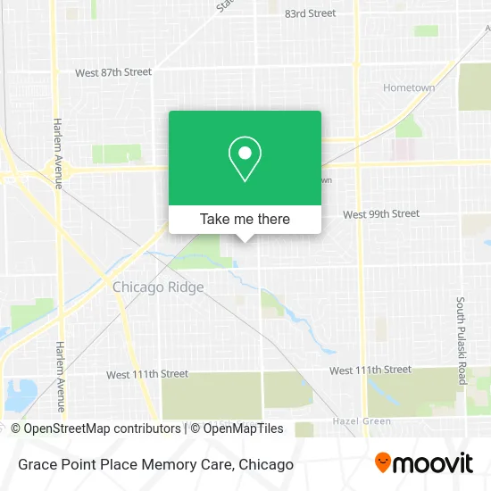 Grace Point Place Memory Care map