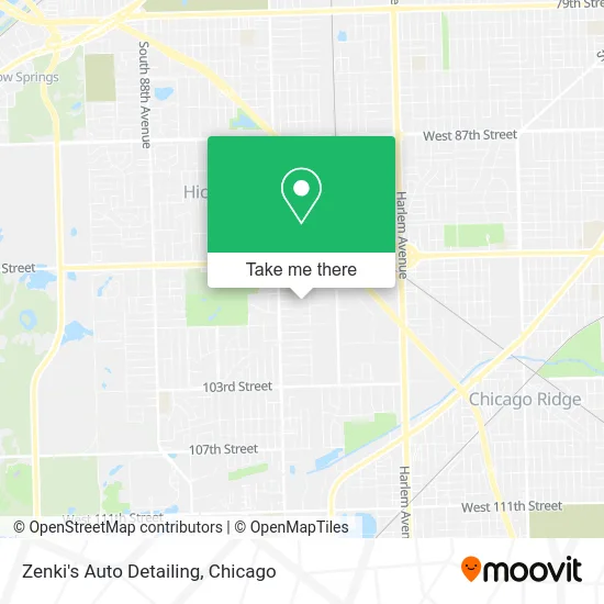 Zenki's Auto Detailing map
