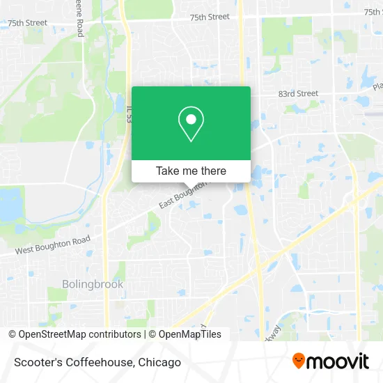 Scooter's Coffeehouse map