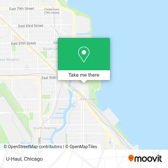 U-Haul map