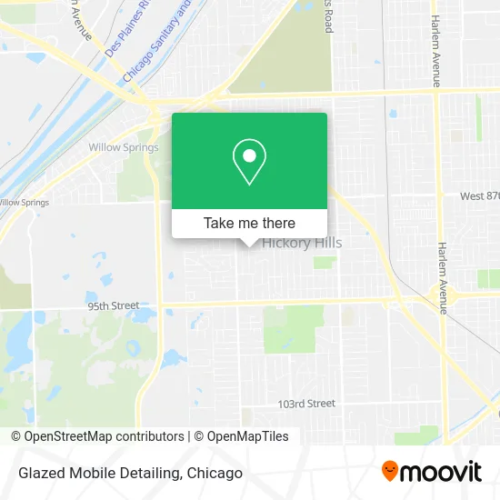 Glazed Mobile Detailing map