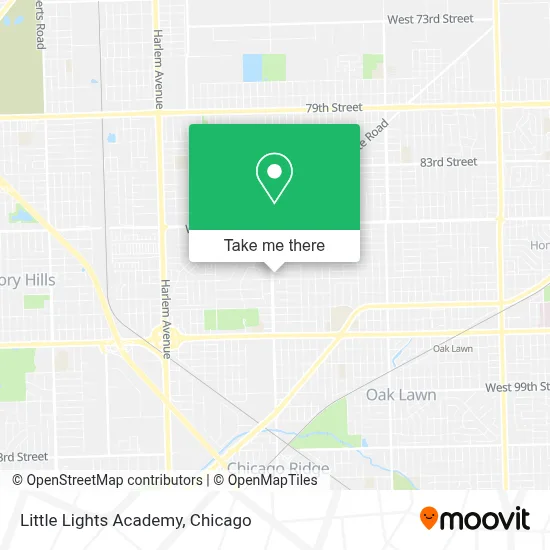 Little Lights Academy map