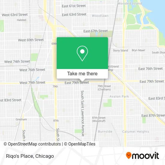 Riqo's Place map