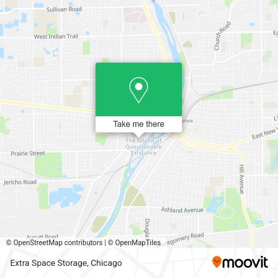 Extra Space Storage map