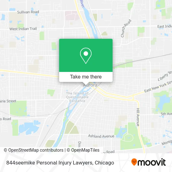844seemike Personal Injury Lawyers map