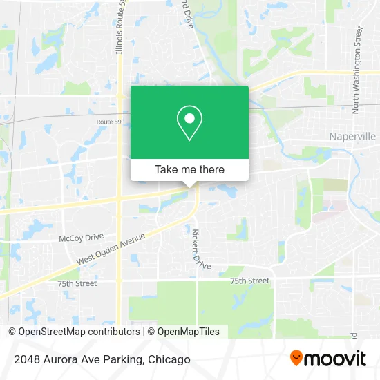 2048 Aurora Ave Parking map