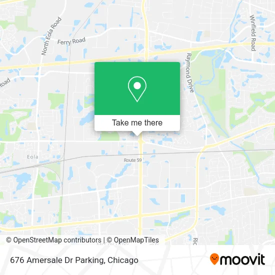 676 Amersale Dr Parking map