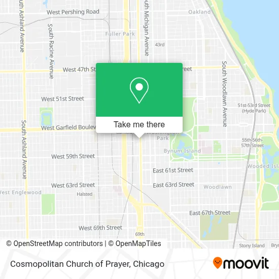 Cosmopolitan Church of Prayer map