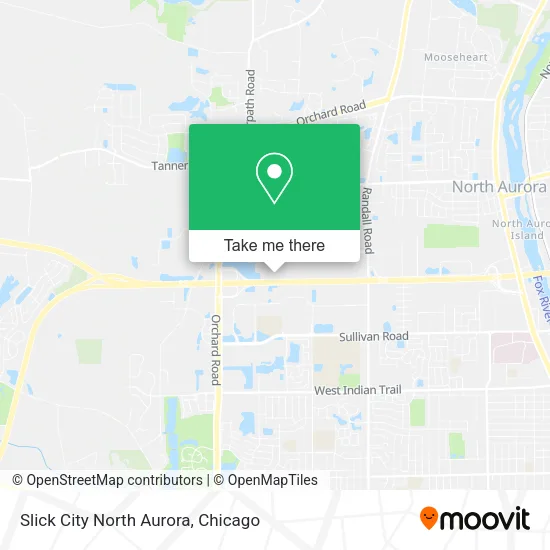 Slick City North Aurora map