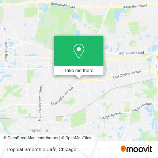 Tropical Smoothie Cafe map