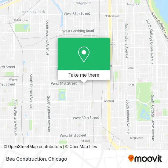 Bea Construction map