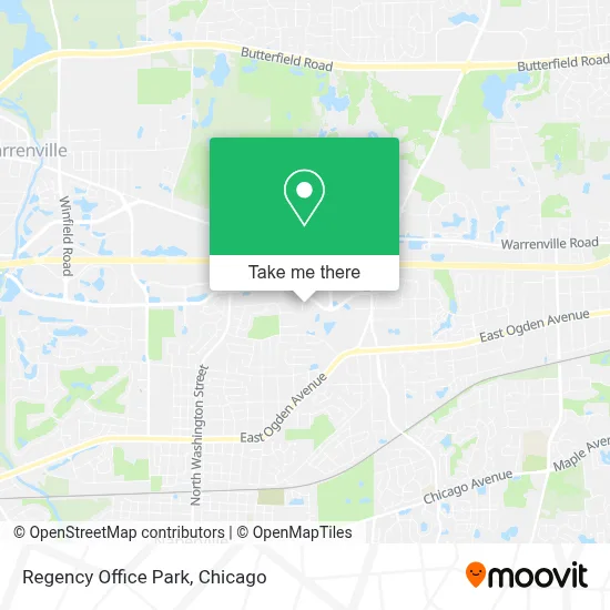 Regency Office Park map