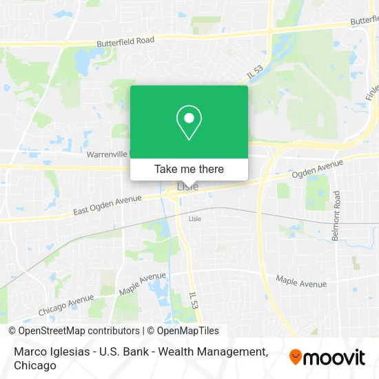 Mapa de Marco Iglesias - U.S. Bank - Wealth Management