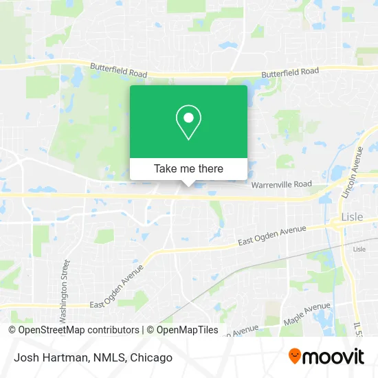 Josh Hartman, NMLS map
