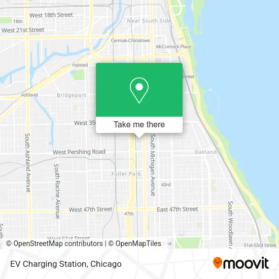 Mapa de EV Charging Station