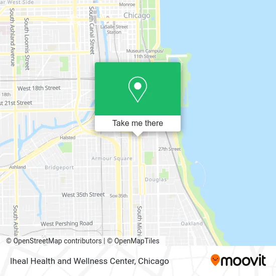 Iheal Health and Wellness Center map