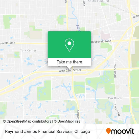 Raymond James Financial Services map