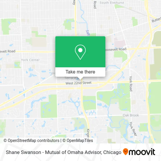 Shane Swanson - Mutual of Omaha Advisor map