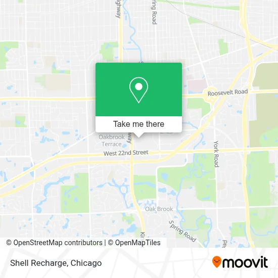 Shell Recharge map