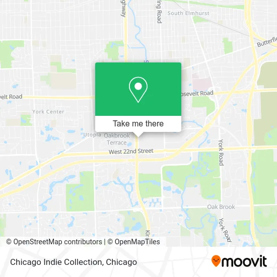 Chicago Indie Collection map