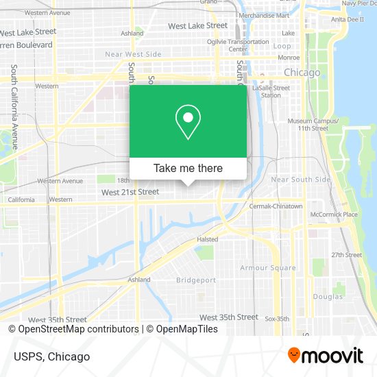USPS map