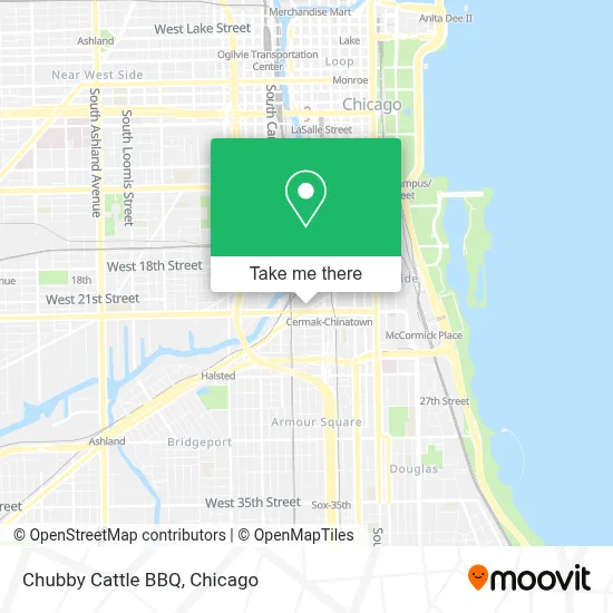 Chubby Cattle BBQ map
