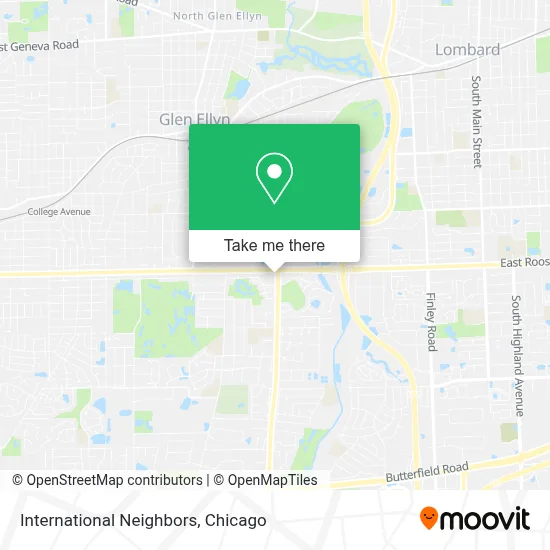 International Neighbors map